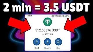 Rece!ved $5 BEP 20 Usdt In 1 Click || Earn FREE USDT Step by step strategy 2025