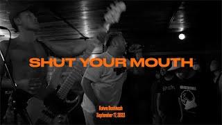 ⌜ nbv ⌟  |  SHUT YOUR MOUTH @ Koiwa Bushbash – 17 September 2022