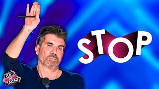 Simon Cowell Says STOP, But Then... OMG!!!