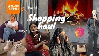 Shopping haul|My first Temu order| shopping from Temu and Instagram