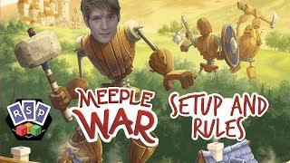 Meeple War Setup and Rules - Ready Steady Play