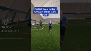 football fitness training #lovefootball one 1⃣ leg vs two 2⃣ legs challenge day1 #coach #david 