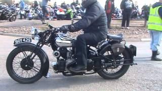 BROUGH SUPERIOR SS80 VINTAGE V TWIN MOTOR CYCLE