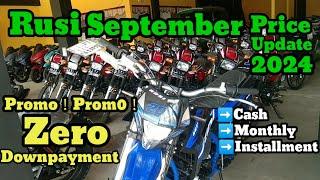 Naka Promo nahKompletong Presyo ng Rusi Motorcycle/September 2024！