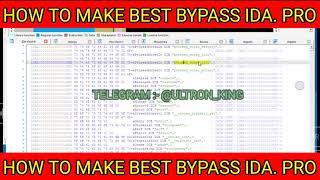 HOW TO MAKE BYPASS IDA PRO HOW TO MAKE ANTIBAN BYPASS IDA PRO TODAY 2025 BEST BYPASS IDA PRO