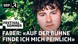 Gurten: Faber, wie viele Zigaretten rauchst du pro Tag? (Fan-Fragen) | Festivalsommer 2024 | SRF 3