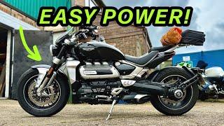 How To De-restrict A Triumph Rocket 3!