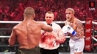 BRUTAL FIGHT! Mike Tyson VS Jake Paul - Full Fight Highlights