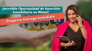 ¡Increíble Oportunidad de Inversión Inmobiliaria en Miami! ️ | Proyecto Entrega Inmediata 