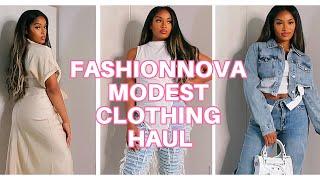 MRS.PROVERBS MODEST CLOTHING HAUL | FASHIONNOVA | SUMMER FINDS | 2 MONTHS POSTPARTUM | CHRISTIAN