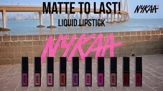 Matte To Last! Liquid Lipstick | Nykaa New Launch | Nykaa