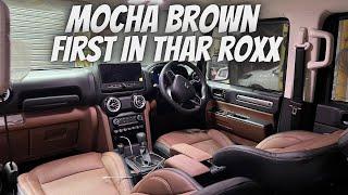 THAR ROXX WITH MOCHA BROWN INTERIOR️