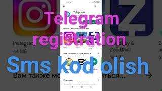 Telegram registration (телеграм), Telegram ochish