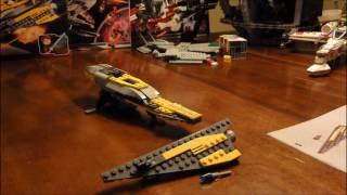 Building Lego 7669 Anakin's Jedi Starfighter