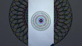 Soothing Spirograph ASMR Art | Satisfying Sounds & Visuals Therapy! #art #shorts #spirograph #asmr