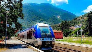 Riding the TER Train From Toulouse To Biarritz, France (Via Tarbes, Lourdes, and Pau)