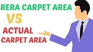 Difference between Rera carpet area and Actual carpet area