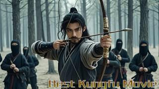 Kung Fu Movie! The mocked useless lad is an archery master, defeating dozens to become the champion!