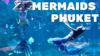 Mermaid Performance at Aquaria Phuket Su Va Na Restaurant