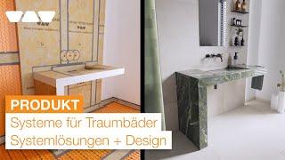 Schlüter-Systems: Systeme für Traumbäder | Systemlösungen + Design