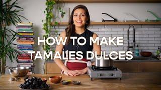 How To Make Sweet Tamales (Tamales Dulces) With Blackberry Cheesecake Filling