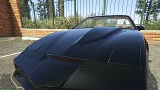 GTA V Knight Rider KITT Breaks Michael Out Of Jail