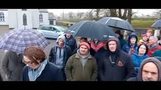 Concerned locals gathered in Claremorris after news of new migrant centre to open