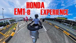 HONDA EM1-e TEST RIDE