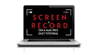 How to screen record on a Macbook Pro using Quicktime Player only.