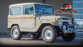 1975 Toyota FJ40 FOR SALE Very Original 6-Cylinder 4-Speed manual