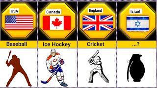 Comparison: National Games From different Countries