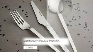 KARACA CUTLERY SET GLACIAL 84 PIECES PREMIUM WITH BOX