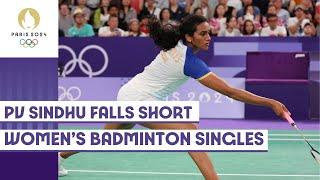 PV Sindhu exits from women's badminton singles  | Paris 2024 highlights