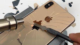 How To Replace iPhone XS Max BACK GLASS Simple Tips