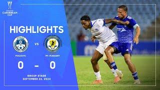 Police FC vs Mt. Pleasant | 2024 Concacaf Caribbean Cup | Group Stage