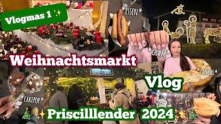 Priscilllender 2024 | VLOGMAS 1 Weihnachtsmarkt VLOG 