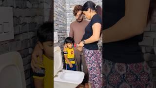 Peeing in front of kid  #meeth_miri #shorts