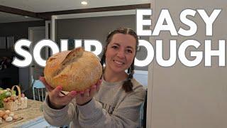 Making SOURDOUGH EASY | Sourdough for BEGINNERS