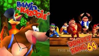 BANJO KAZOOIE vs  DK64 RAP | INTRO BATTLE