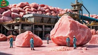 How HIMALAYAN Pink Salt is Mined and Processed | How It is made