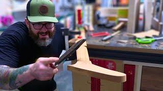 Building James Hetfield's Guitar In My Garage!