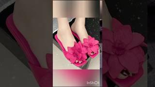 New Beautiful slippers design#trending #fashion #heels #song #sandals #shorts #sharara #subscribe