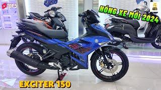 Exciter 150 2023 XANH DƯƠNG ĐẬM ▶️ Giá Exciter 150 2023 tháng 6  GIÁ XE MÁY VLOGS