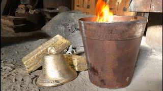 Bronze bell casting process / Fabricación de campanas en bronce