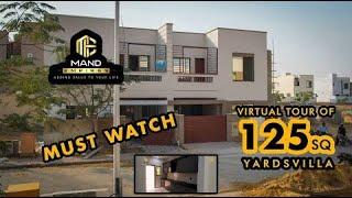 Virtual Tour Of 125 Sq Yards Villa |Ali Block | Bahria Town Karachi