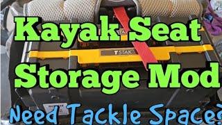 DIY Kayak Seat Storage | Feelfree Lure 13.5 V2 | Dewalt T-Stack Drawer | Kayak Storage Mod