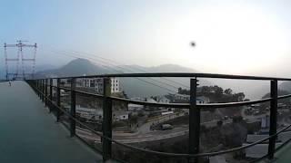 360 degree Video of Deck Structure of Chenab Bridge on Katra-Banihal rail section