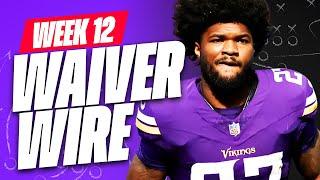 MUST ADD PLAYERS in Week 12 - 20+ Waiver Wire Targets - 2024 Fantasy Football Advice