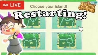 RESTARTING MY ACNH ISLAND!! | Animal Crossing: New Horizons