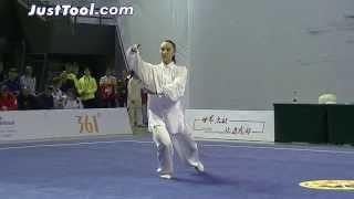 1st World Taijiquan Championships (2014) - Women's Group A Yang Style Taijiquan - 1st Place CHN